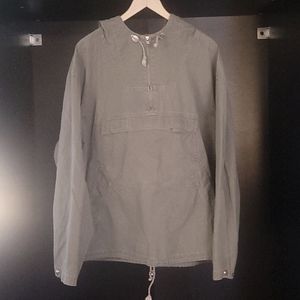 Gap green pullover jacket with pockets size large